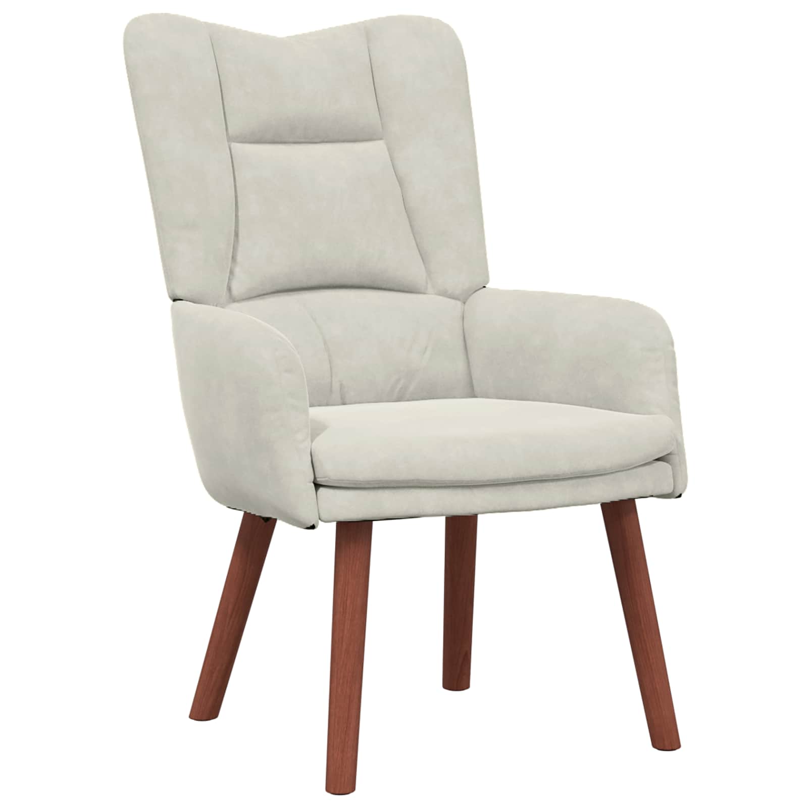 Fauteuil Crème 63 x 67 x 94 cm Fluweel is nu te koop bij PeponiXL, paradijselijk wonen!