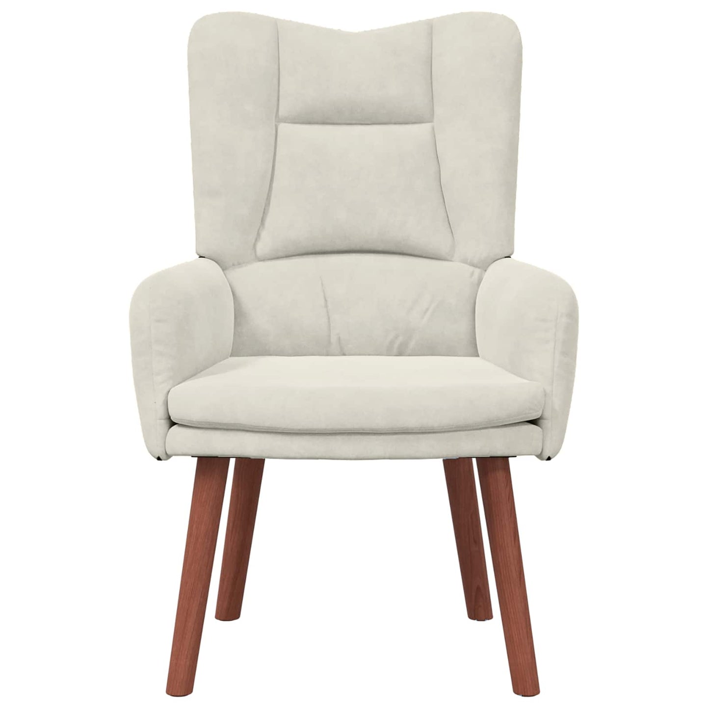 Fauteuil Crème 63 x 67 x 94 cm Fluweel is nu te koop bij PeponiXL, paradijselijk wonen!