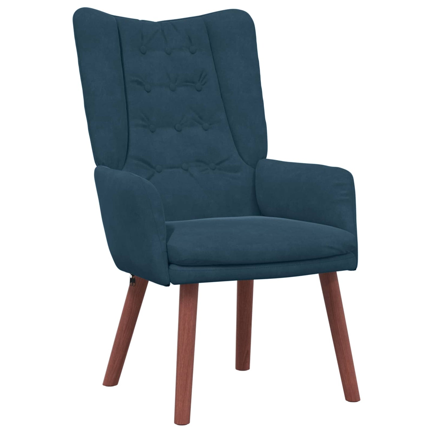 Fauteuil Blauw 63 x 67 x 94 cm Fluweel is nu te koop bij PeponiXL, paradijselijk wonen!