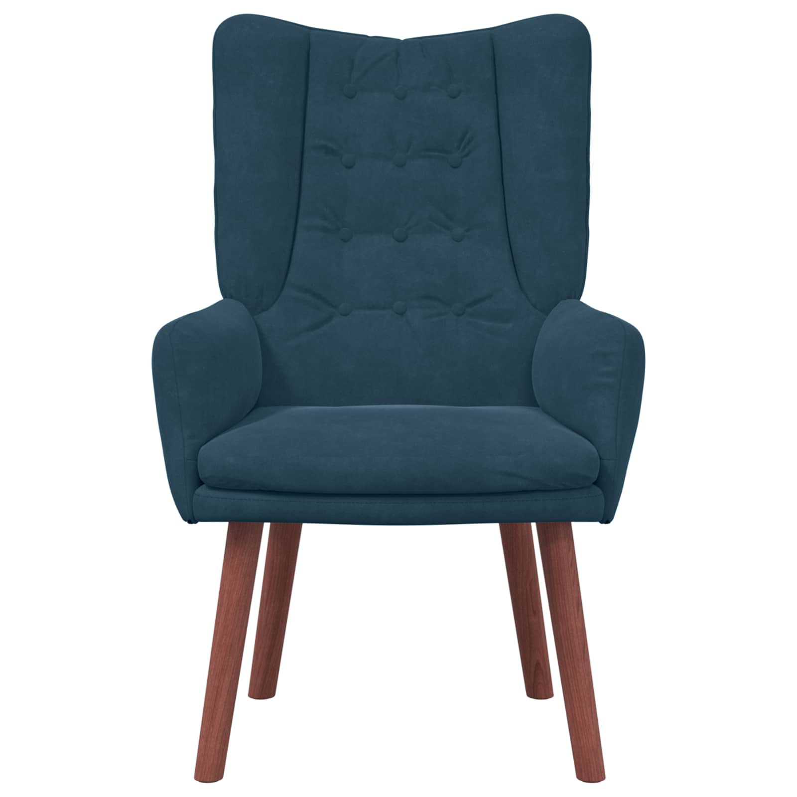 Fauteuil Blauw 63 x 67 x 94 cm Fluweel is nu te koop bij PeponiXL, paradijselijk wonen!
