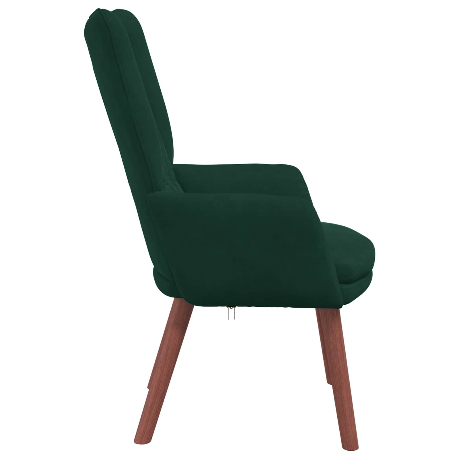 Fauteuil Donkergroen 63 x 67 x 94 cm Fluweel is nu te koop bij PeponiXL, paradijselijk wonen!