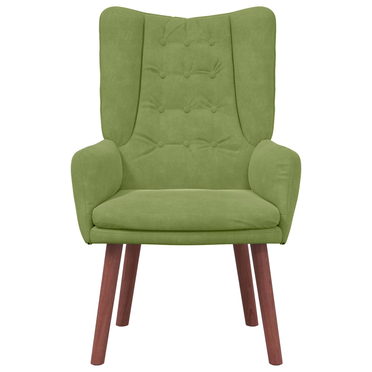 Fauteuil Lichtgroen 63 x 67 x 94 cm Fluweel is nu te koop bij PeponiXL, paradijselijk wonen!