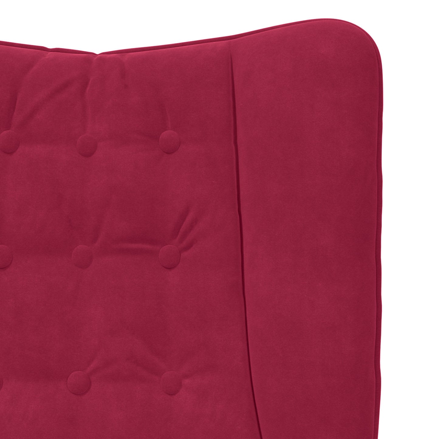 Fauteuil Wijnrood 63 x 67 x 94 cm Fluweel is nu te koop bij PeponiXL, paradijselijk wonen!