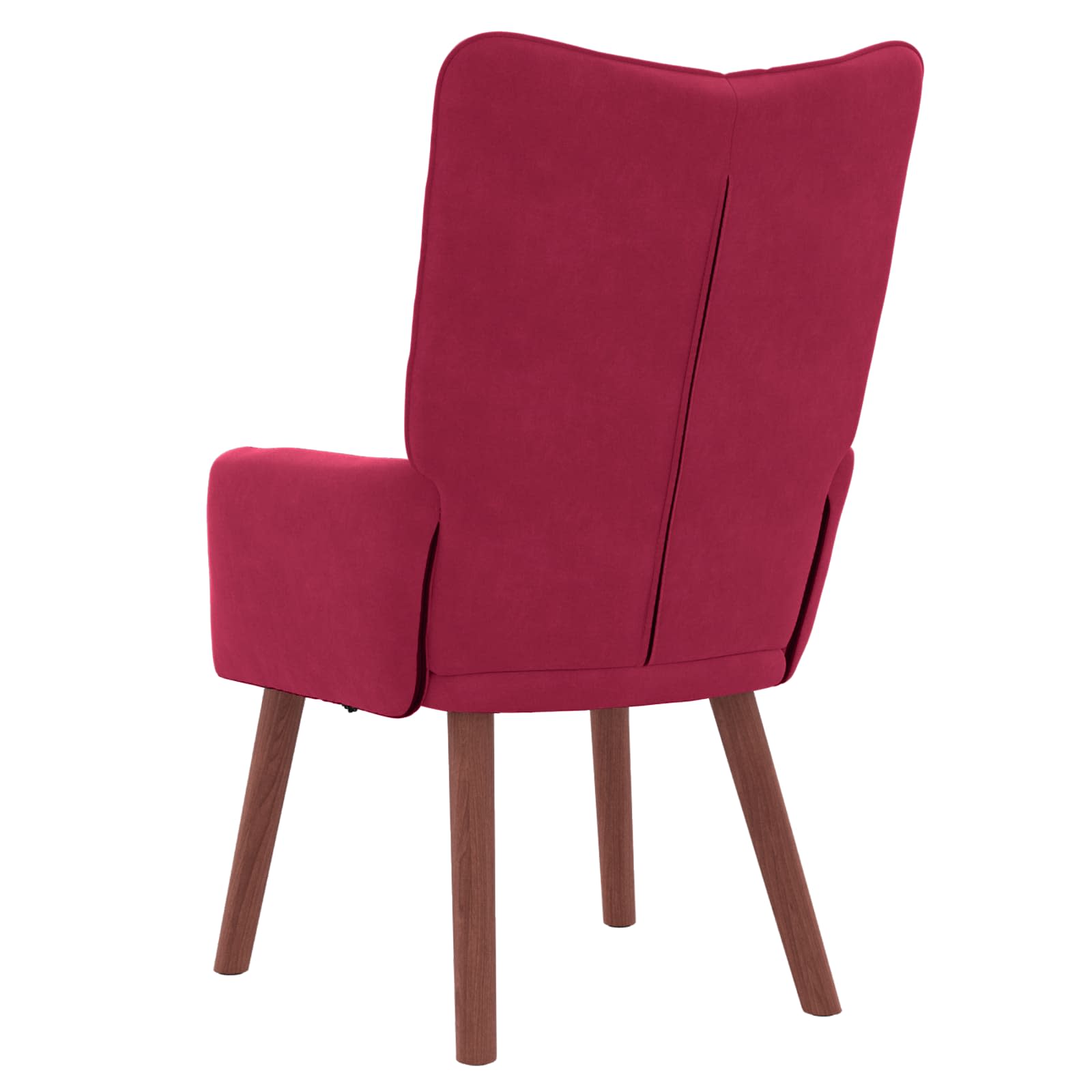 Fauteuil Wijnrood 63 x 67 x 94 cm Fluweel is nu te koop bij PeponiXL, paradijselijk wonen!