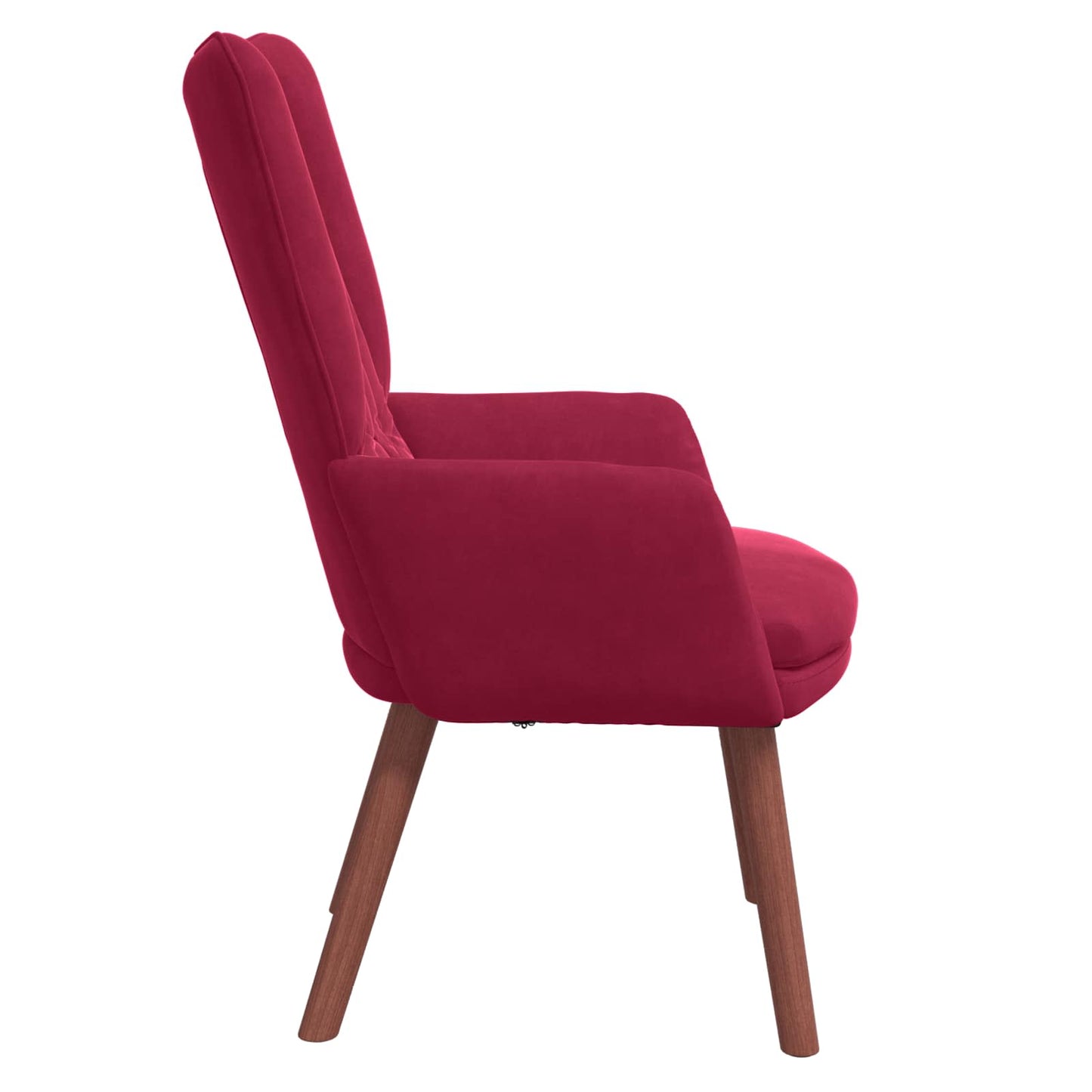 Fauteuil Wijnrood 63 x 67 x 94 cm Fluweel is nu te koop bij PeponiXL, paradijselijk wonen!