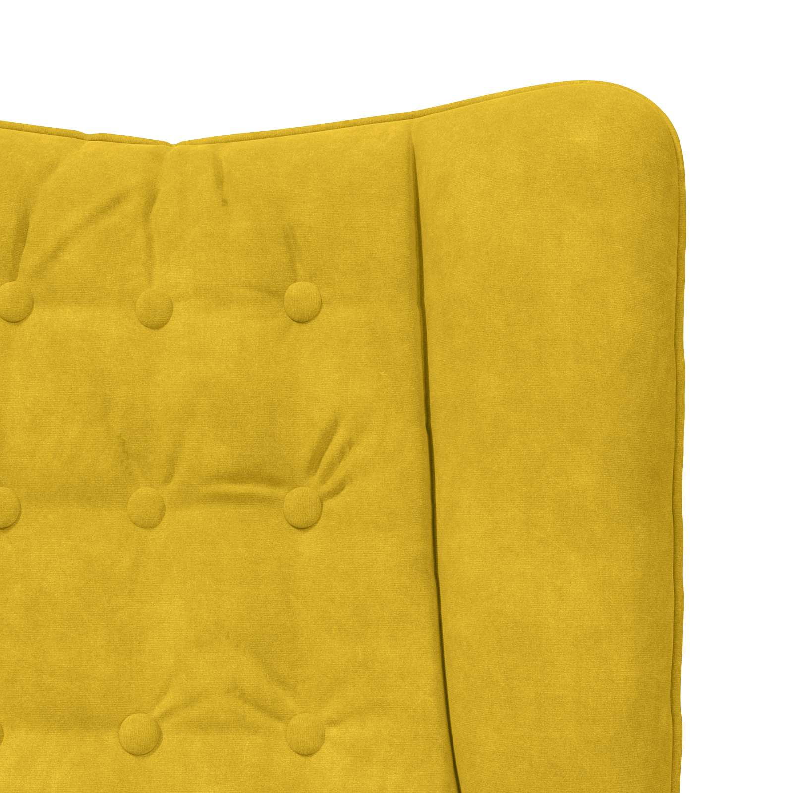 Fauteuil Geel 63 x 67 x 94 cm Fluweel is nu te koop bij PeponiXL, paradijselijk wonen!