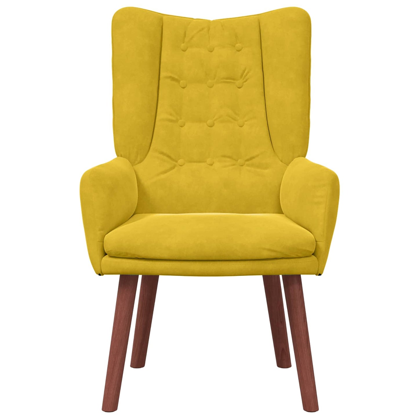 Fauteuil Geel 63 x 67 x 94 cm Fluweel is nu te koop bij PeponiXL, paradijselijk wonen!