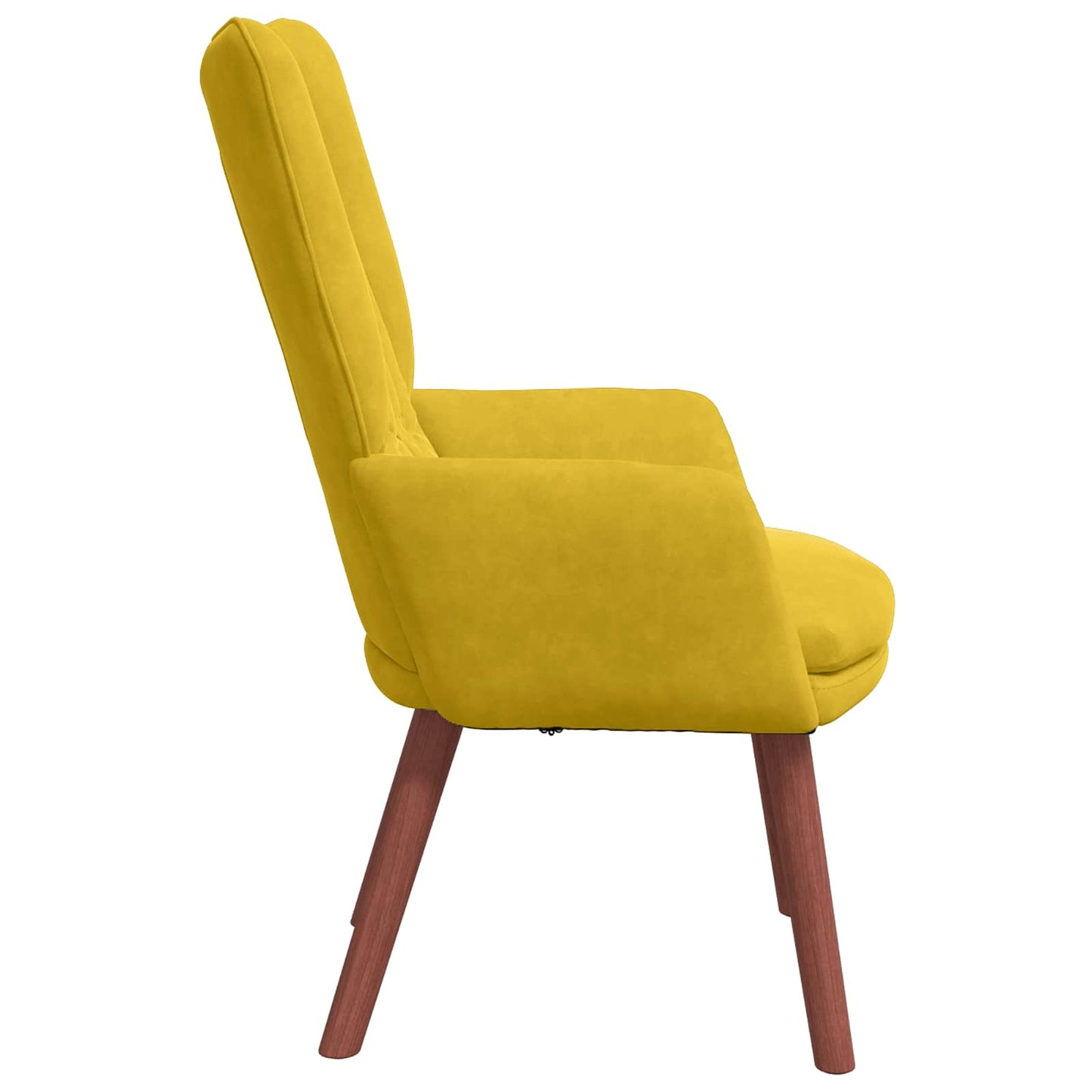 Fauteuil Geel 63 x 67 x 94 cm Fluweel is nu te koop bij PeponiXL, paradijselijk wonen!