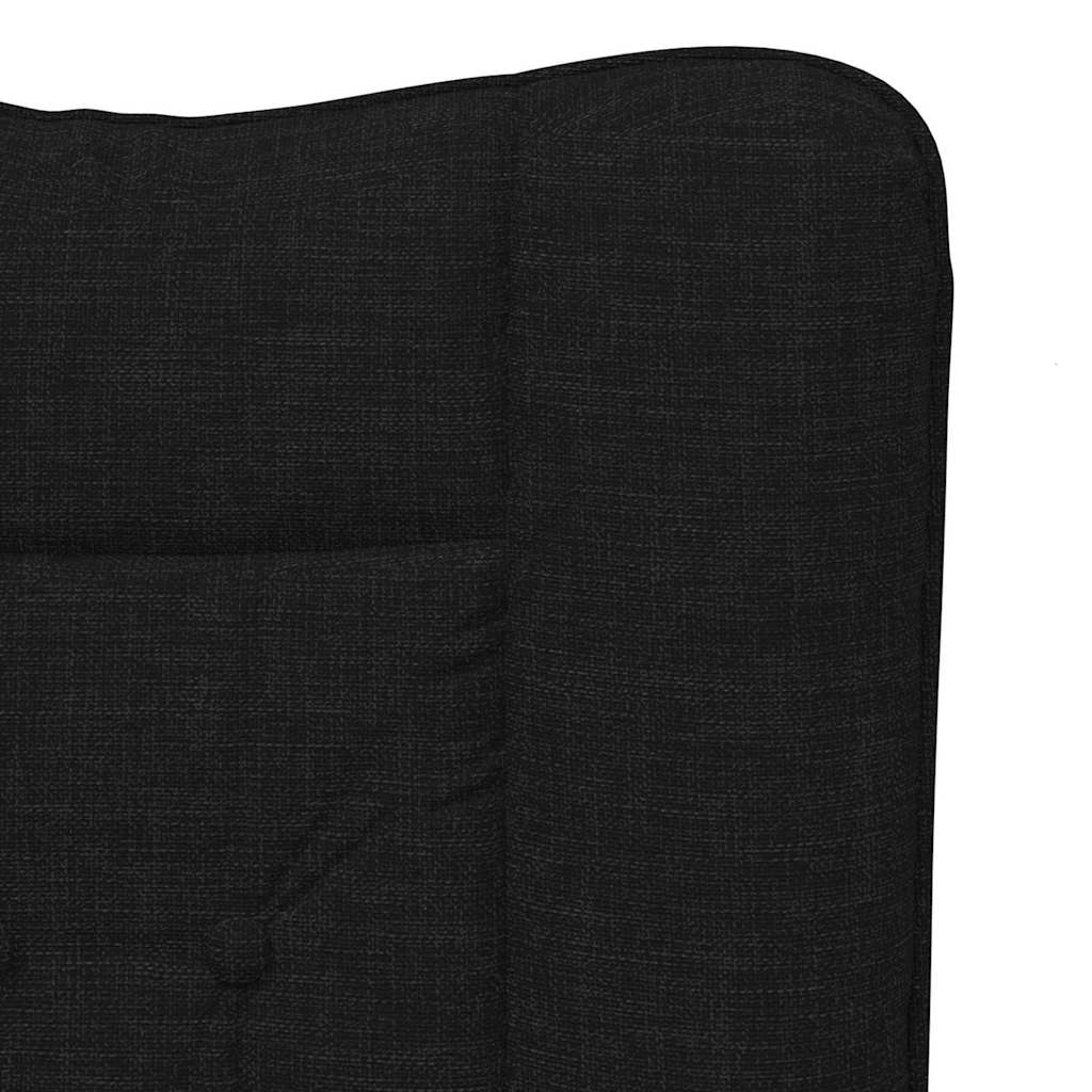 Fauteuil Zwart 63 x 67 x 94 cm Stof en multiplex is nu te koop bij PeponiXL, paradijselijk wonen!