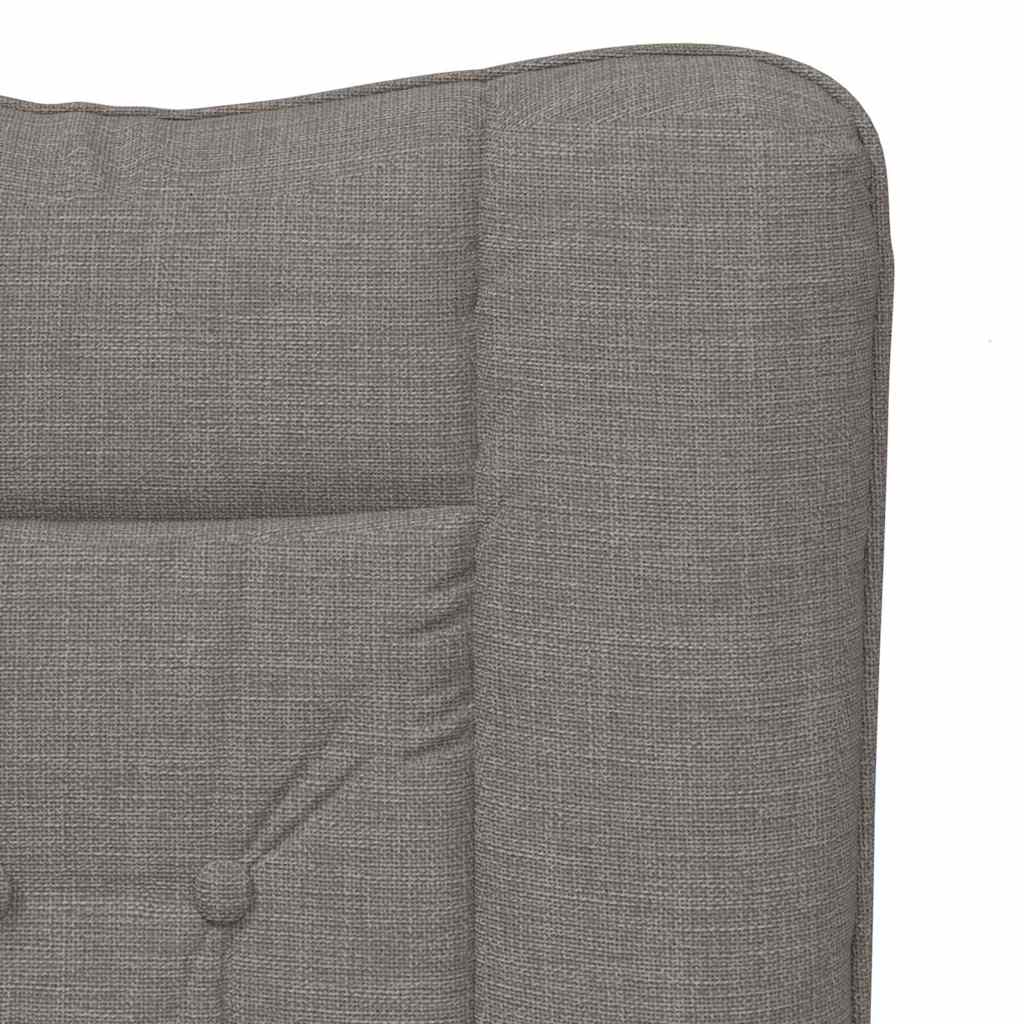 Fauteuil Taupe 63 x 67 x 94 cm Stof en multiplex is nu te koop bij PeponiXL, paradijselijk wonen!