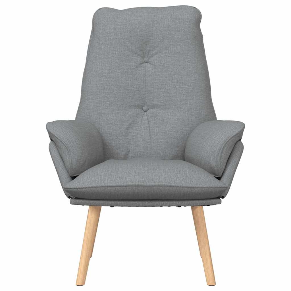 Fauteuil Lichtgrijs 69 x 74 x 93 cm Stof en multiplex is nu te koop bij PeponiXL, paradijselijk wonen!