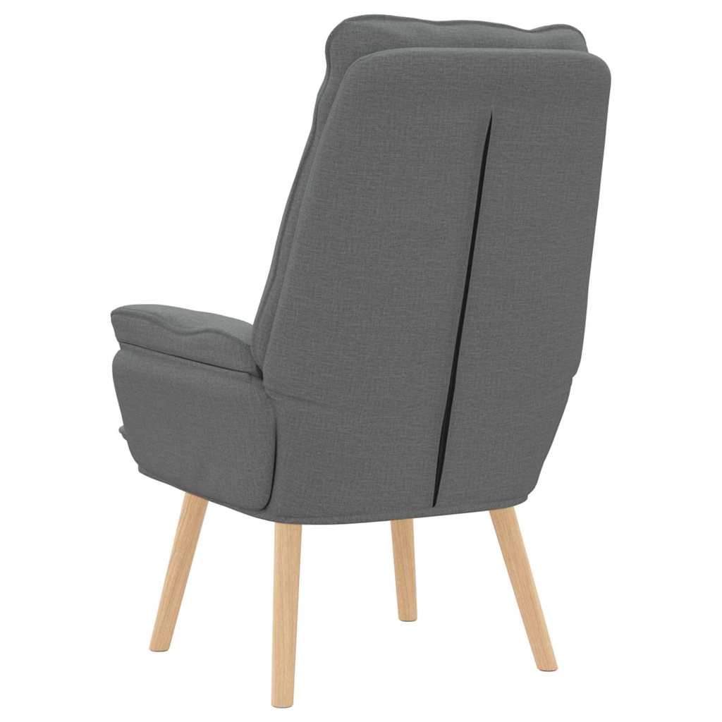 Fauteuil Donkergrijs 69 x 74 x 93 cm Stof en multiplex is nu te koop bij PeponiXL, paradijselijk wonen!