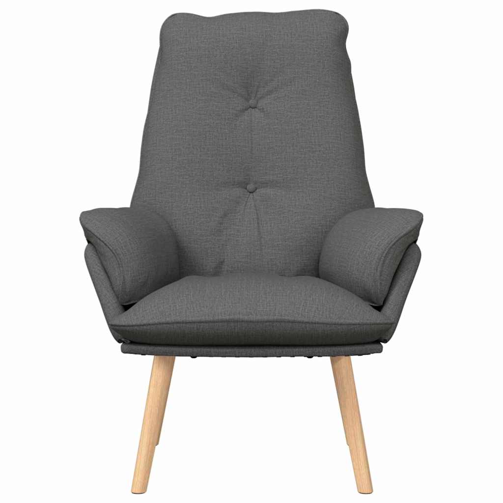 Fauteuil Donkergrijs 69 x 74 x 93 cm Stof en multiplex is nu te koop bij PeponiXL, paradijselijk wonen!