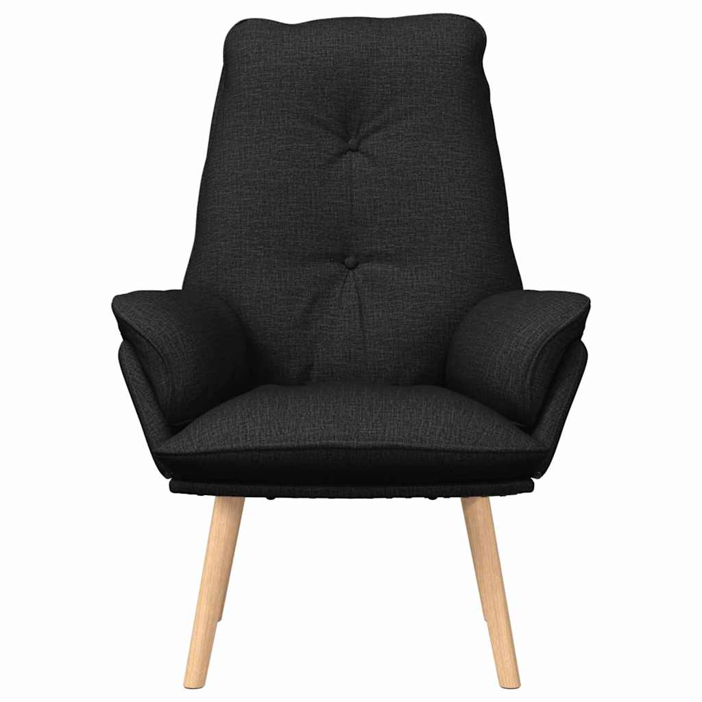 Fauteuil Zwart 69 x 74 x 93 cm Stof en multiplex is nu te koop bij PeponiXL, paradijselijk wonen!
