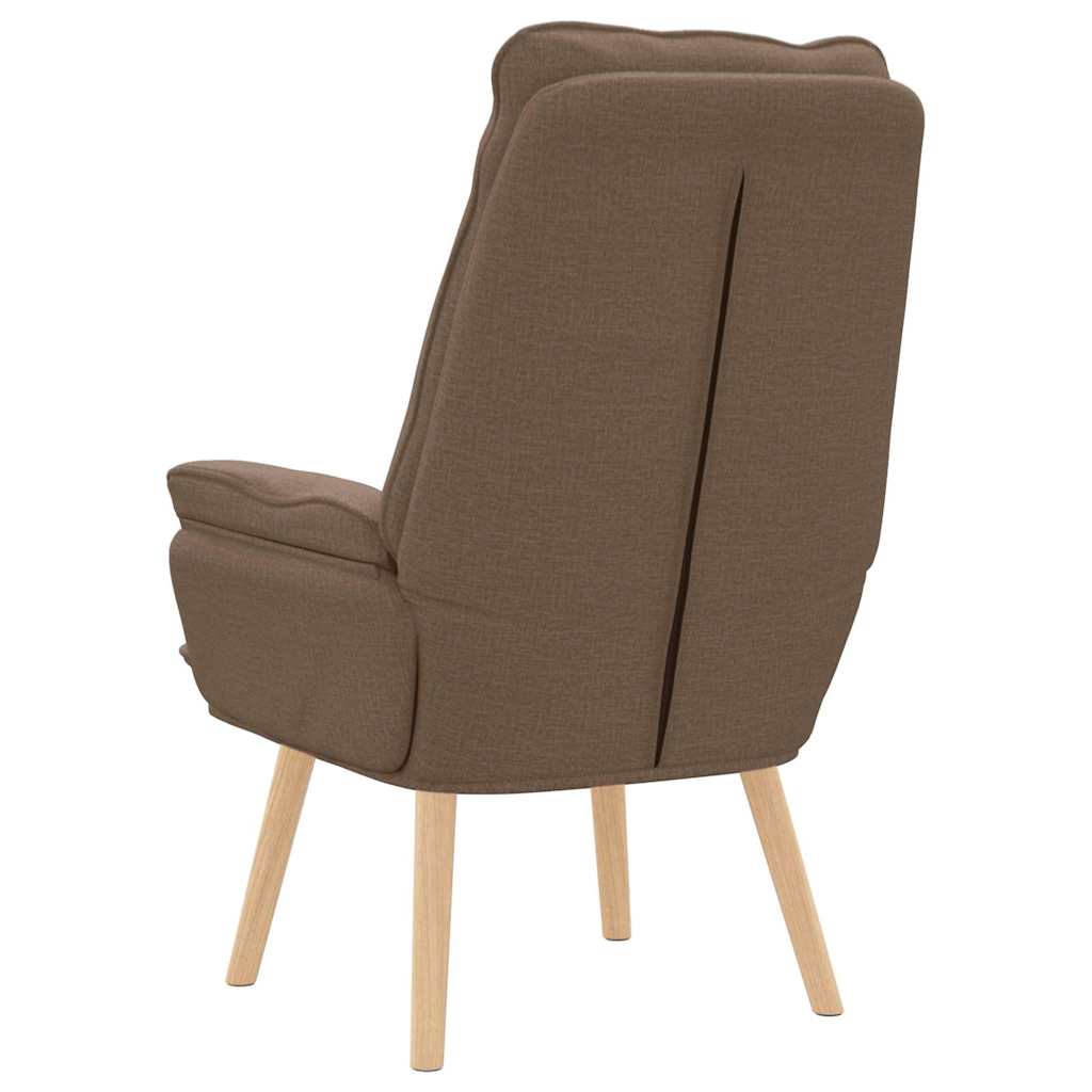 Fauteuil Bruin 69 x 74 x 93 cm Polyester en multiplex is nu te koop bij PeponiXL, paradijselijk wonen!