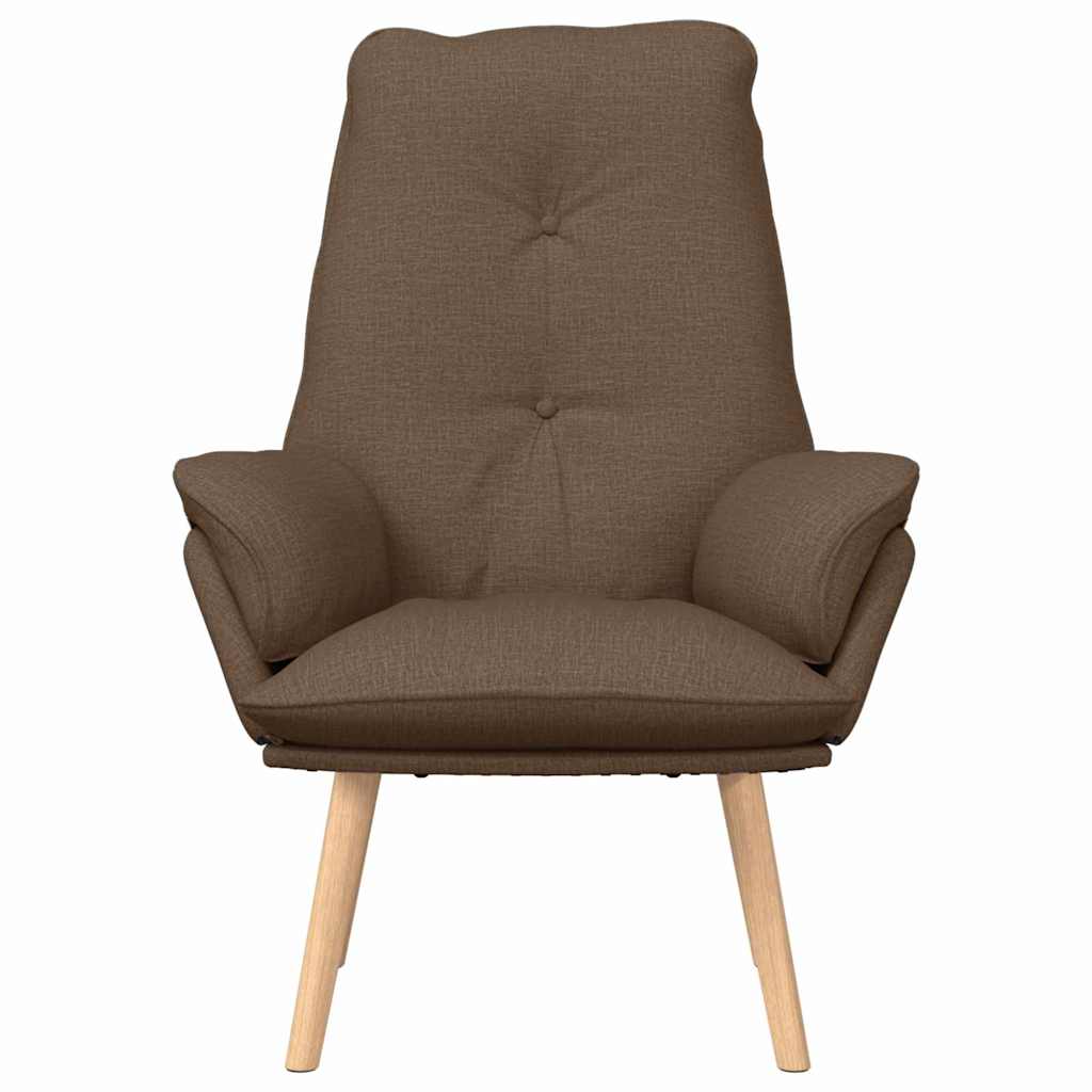 Fauteuil Bruin 69 x 74 x 93 cm Polyester en multiplex is nu te koop bij PeponiXL, paradijselijk wonen!