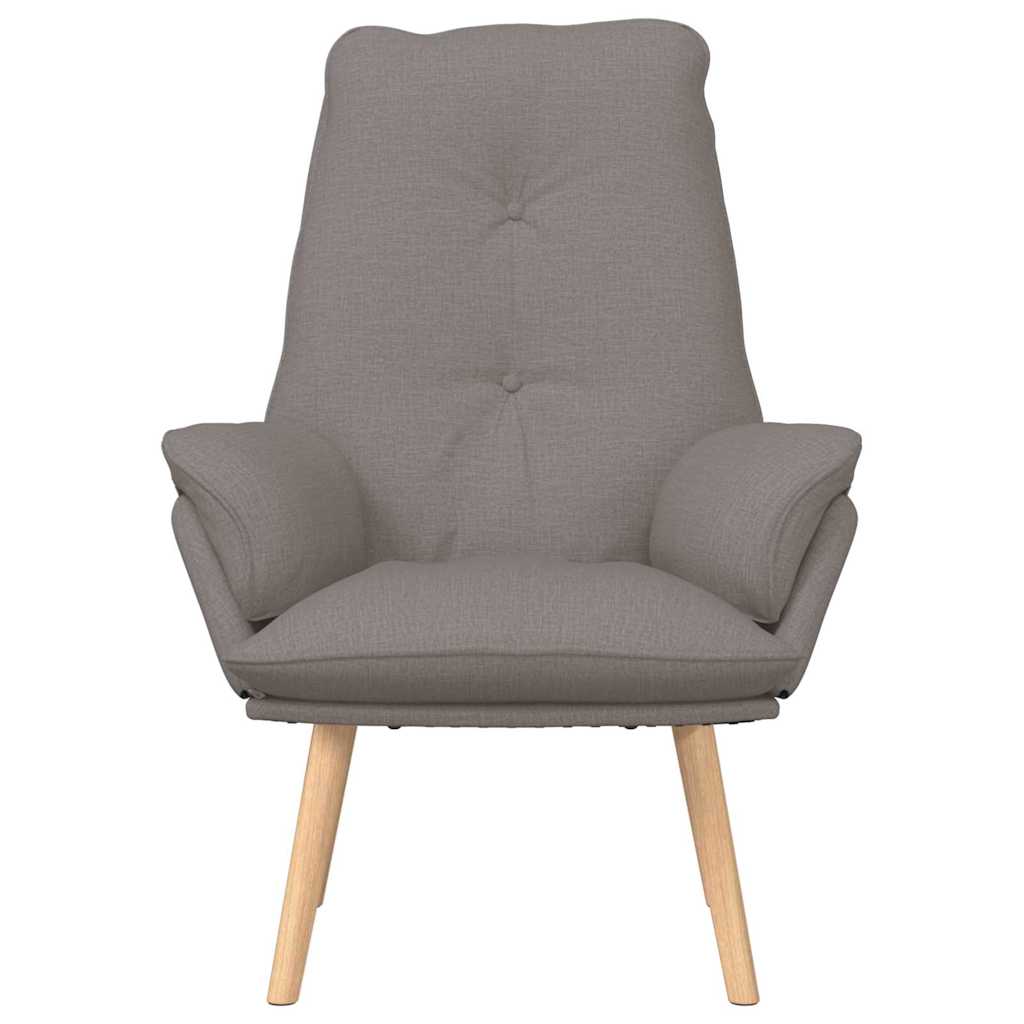 Fauteuil Taupe 69 x 74 x 93 cm Stof en multiplex is nu te koop bij PeponiXL, paradijselijk wonen!