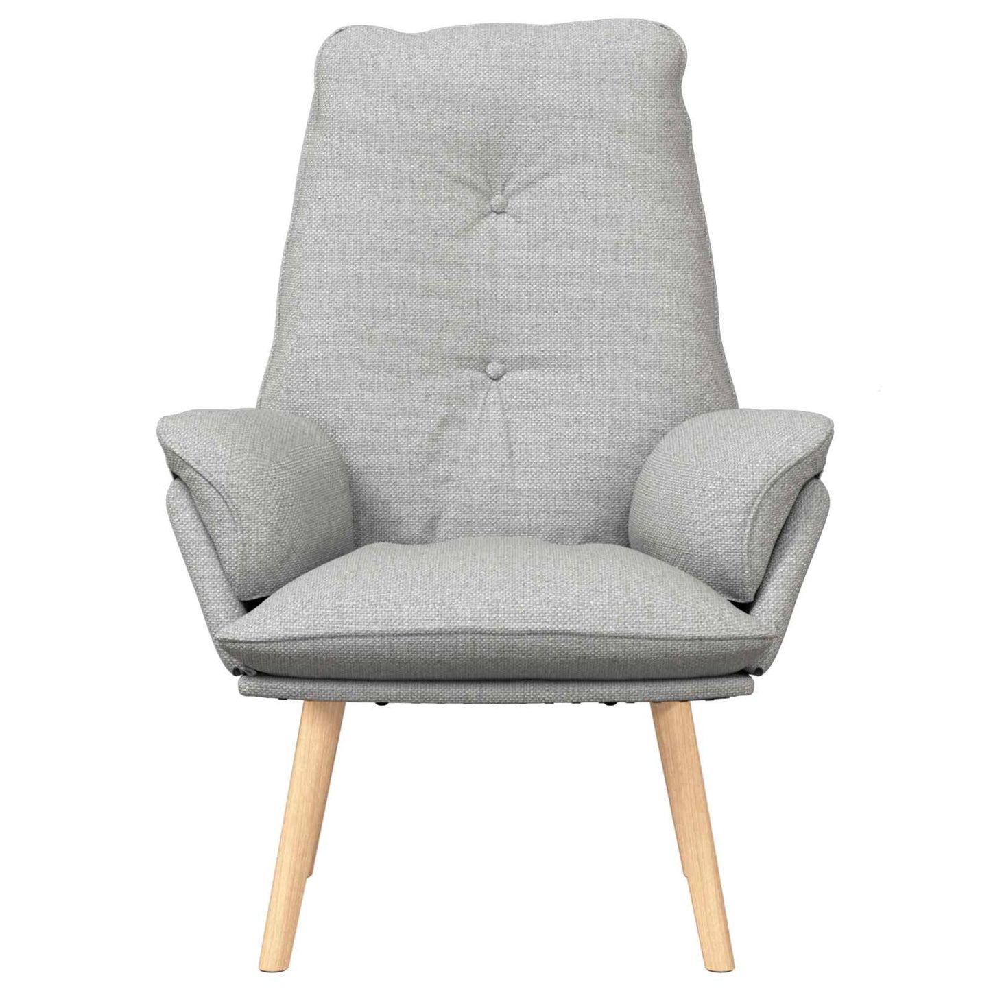 Fauteuil Wolkengrijs 69 x 74 x 93 cm Stof en multiplex is nu te koop bij PeponiXL, paradijselijk wonen!