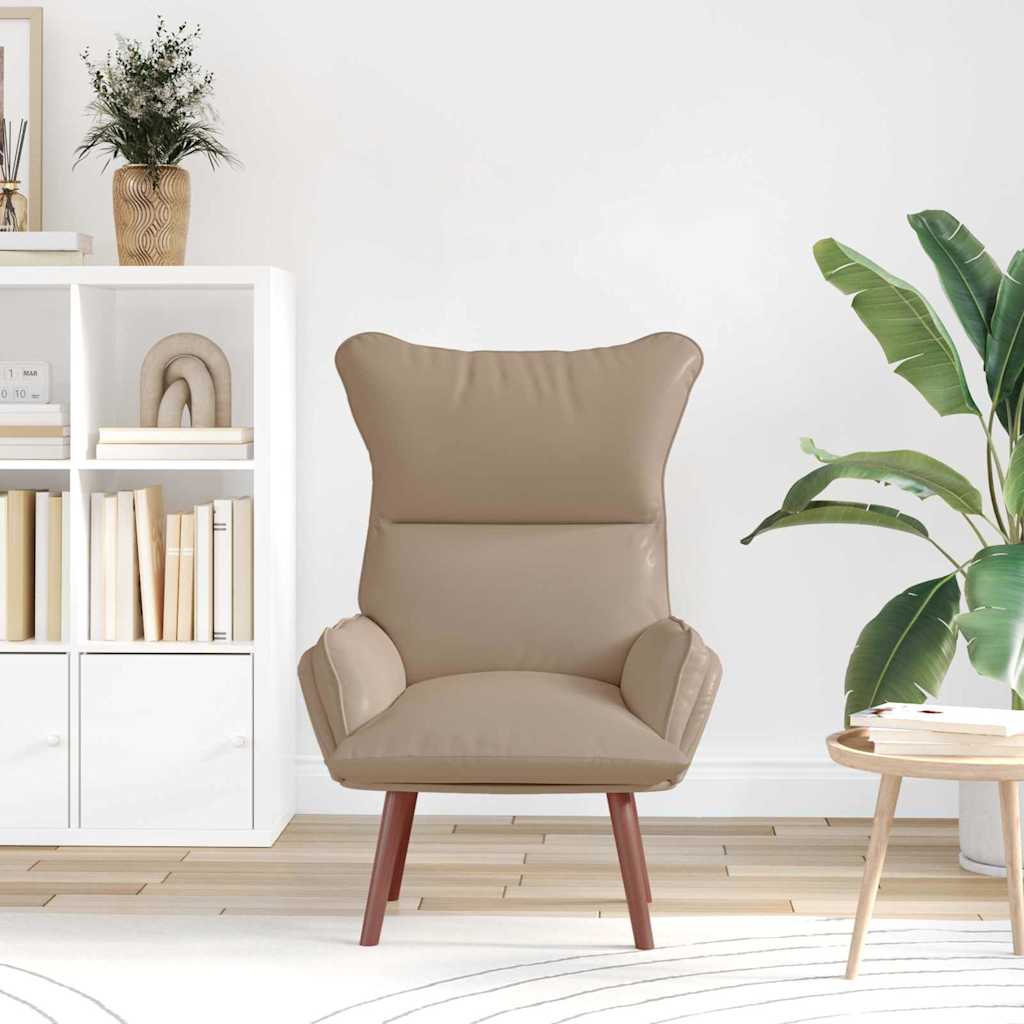 Fauteuil Cappuccino 69 x 74 x 93 cm Kunstleer is nu te koop bij PeponiXL, paradijselijk wonen!