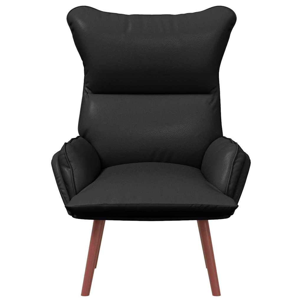 Fauteuil Zwart 69 x 74 x 93 cm Kunstleer is nu te koop bij PeponiXL, paradijselijk wonen!