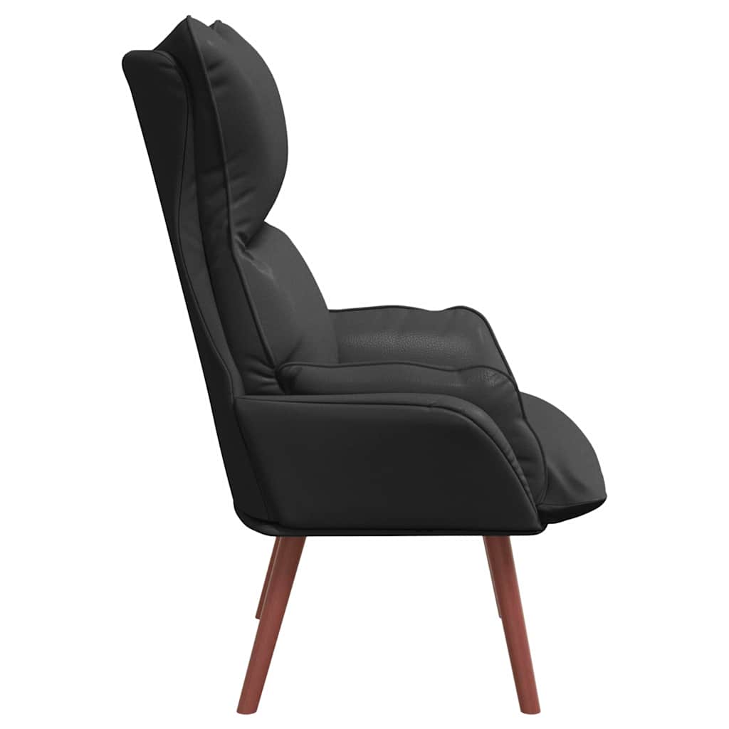 Fauteuil Zwart 69 x 74 x 93 cm Kunstleer is nu te koop bij PeponiXL, paradijselijk wonen!