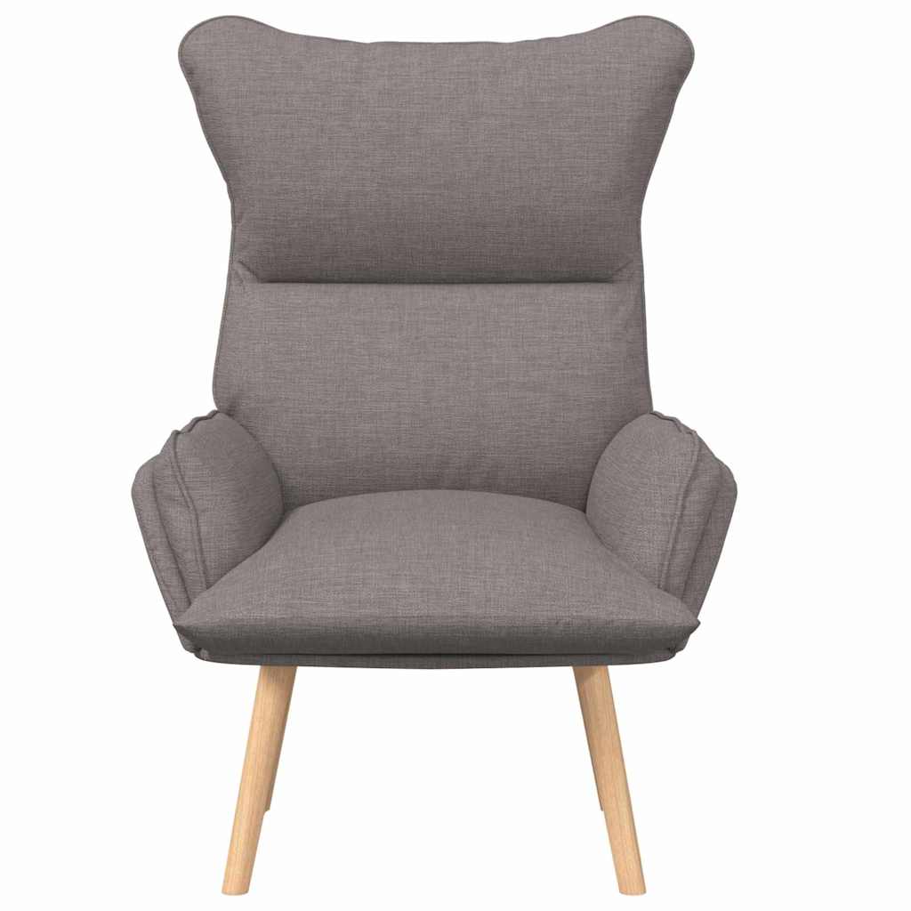 Fauteuil Taupe 69 x 74 x 93 cm Stof en multiplex is nu te koop bij PeponiXL, paradijselijk wonen!