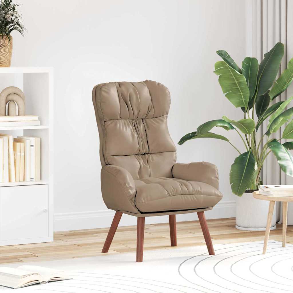 Fauteuil Cappuccino 69 x 74 x 93 cm Kunstleer is nu te koop bij PeponiXL, paradijselijk wonen!