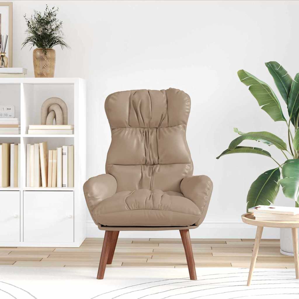 Fauteuil Cappuccino 69 x 74 x 93 cm Kunstleer is nu te koop bij PeponiXL, paradijselijk wonen!