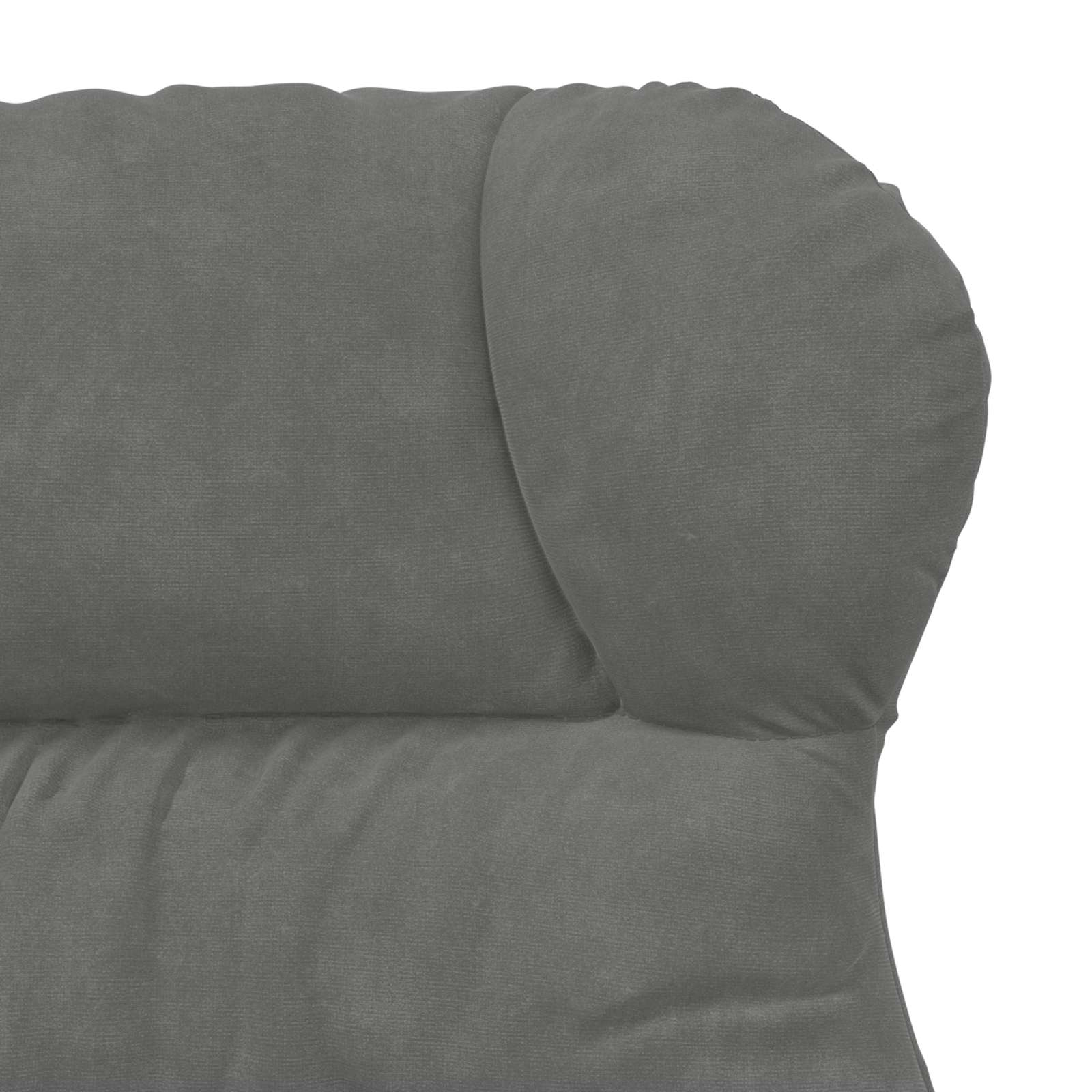 Fauteuil Donkergrijs 69 x 74 x 93 cm Fluweel is nu te koop bij PeponiXL, paradijselijk wonen!