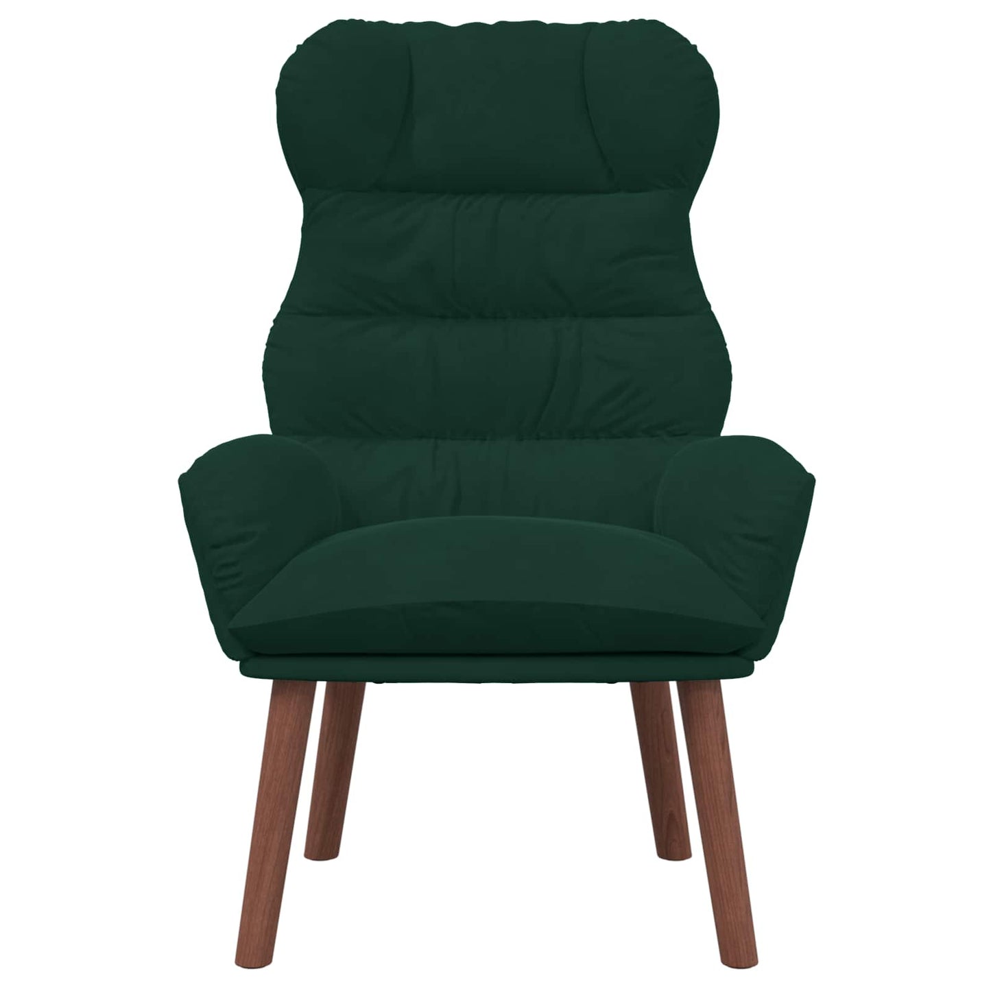 Fauteuil Donkergroen 69 x 74 x 93 cm Fluweel is nu te koop bij PeponiXL, paradijselijk wonen!