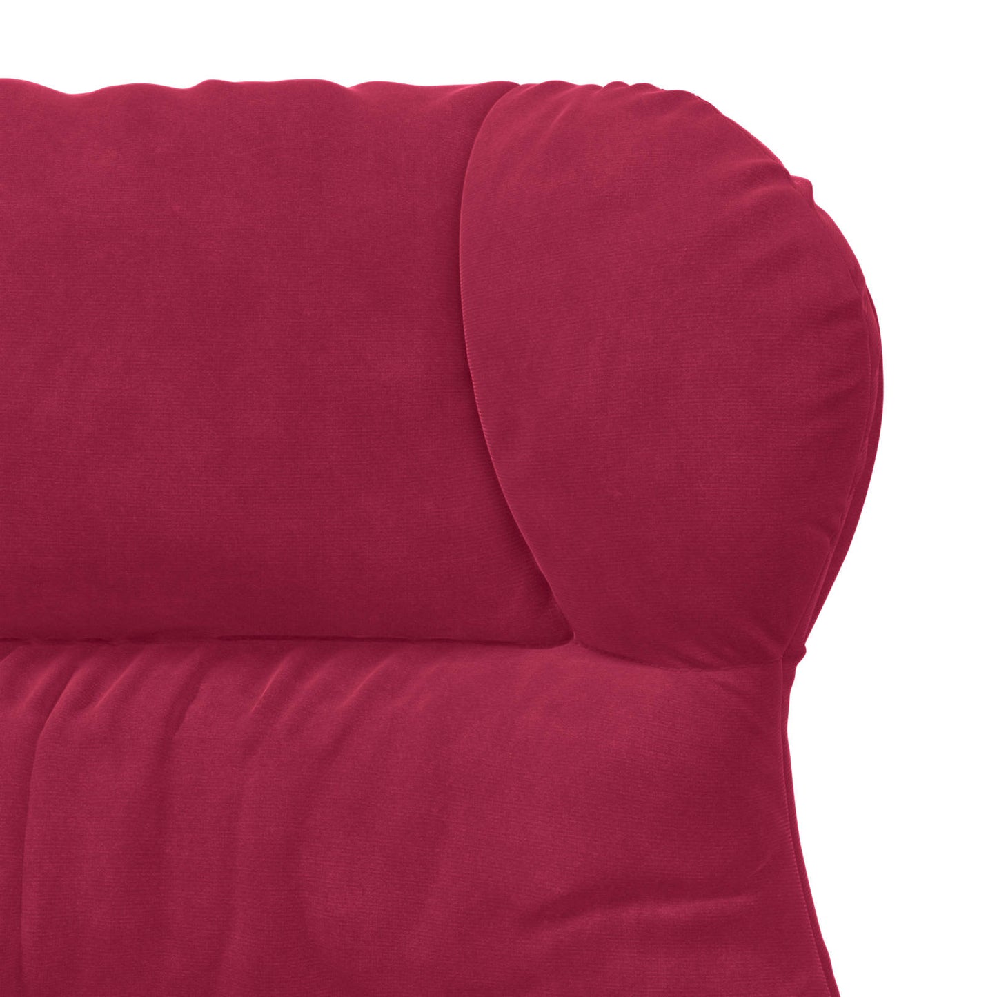 Fauteuil Wijnrood 69 x 74 x 93 cm Fluweel is nu te koop bij PeponiXL, paradijselijk wonen!