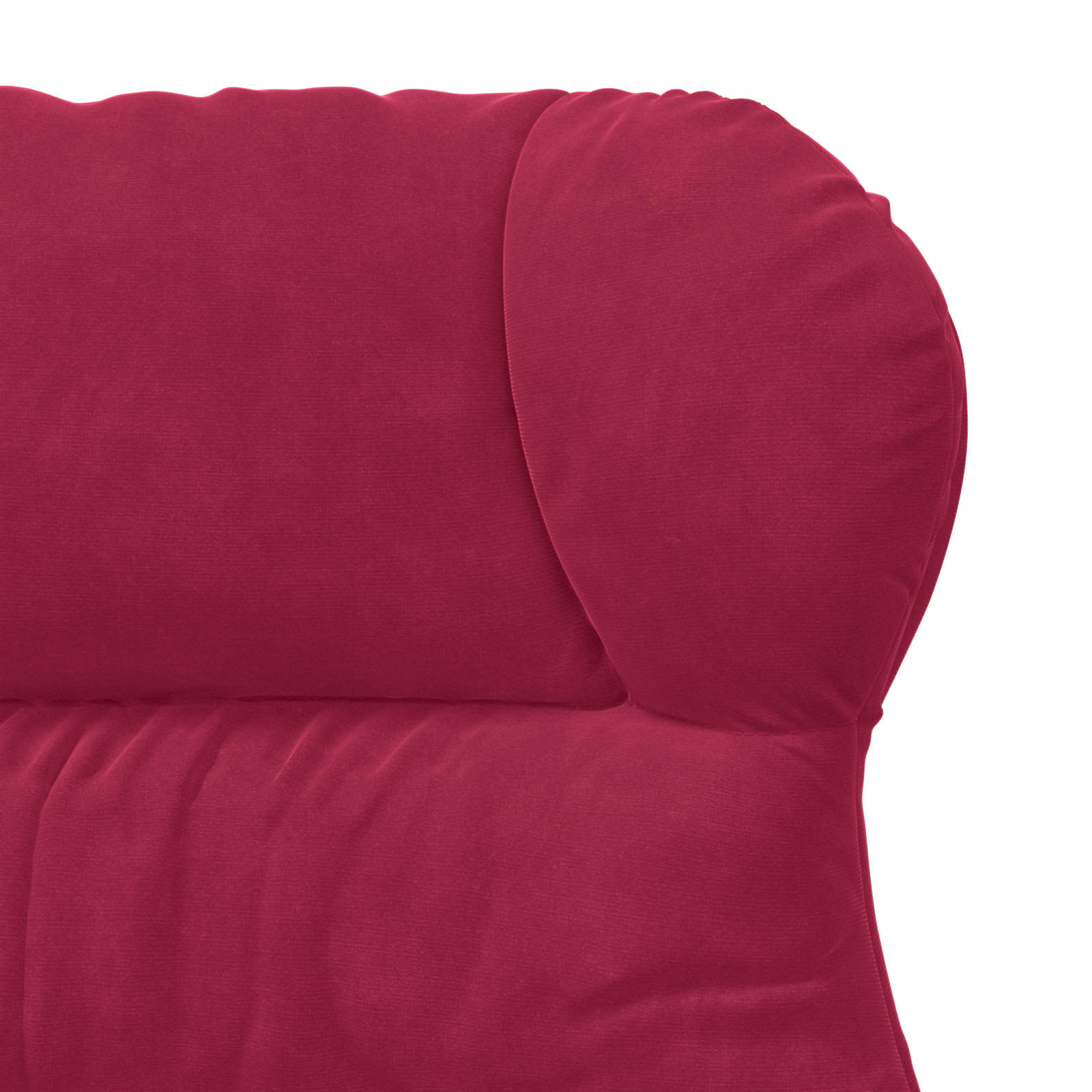 Fauteuil Wijnrood 69 x 74 x 93 cm Fluweel is nu te koop bij PeponiXL, paradijselijk wonen!