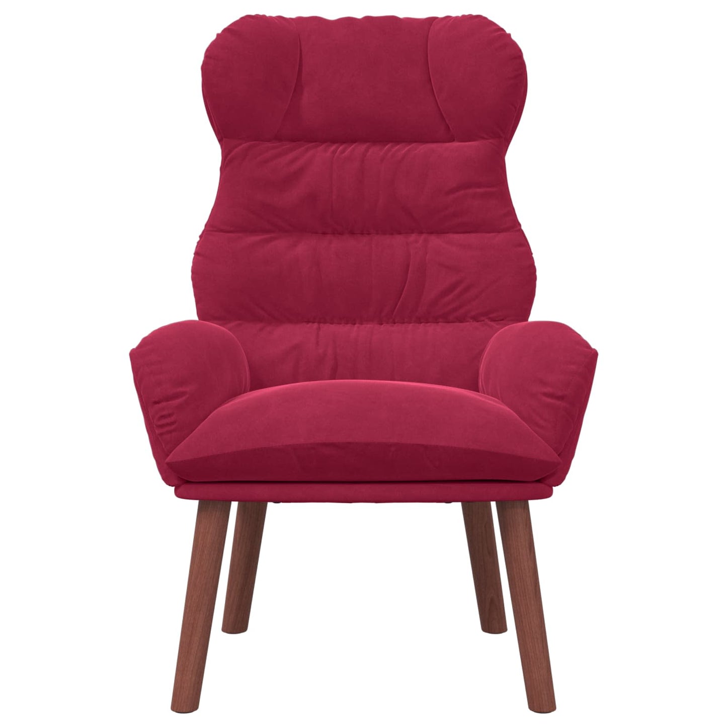 Fauteuil Wijnrood 69 x 74 x 93 cm Fluweel is nu te koop bij PeponiXL, paradijselijk wonen!