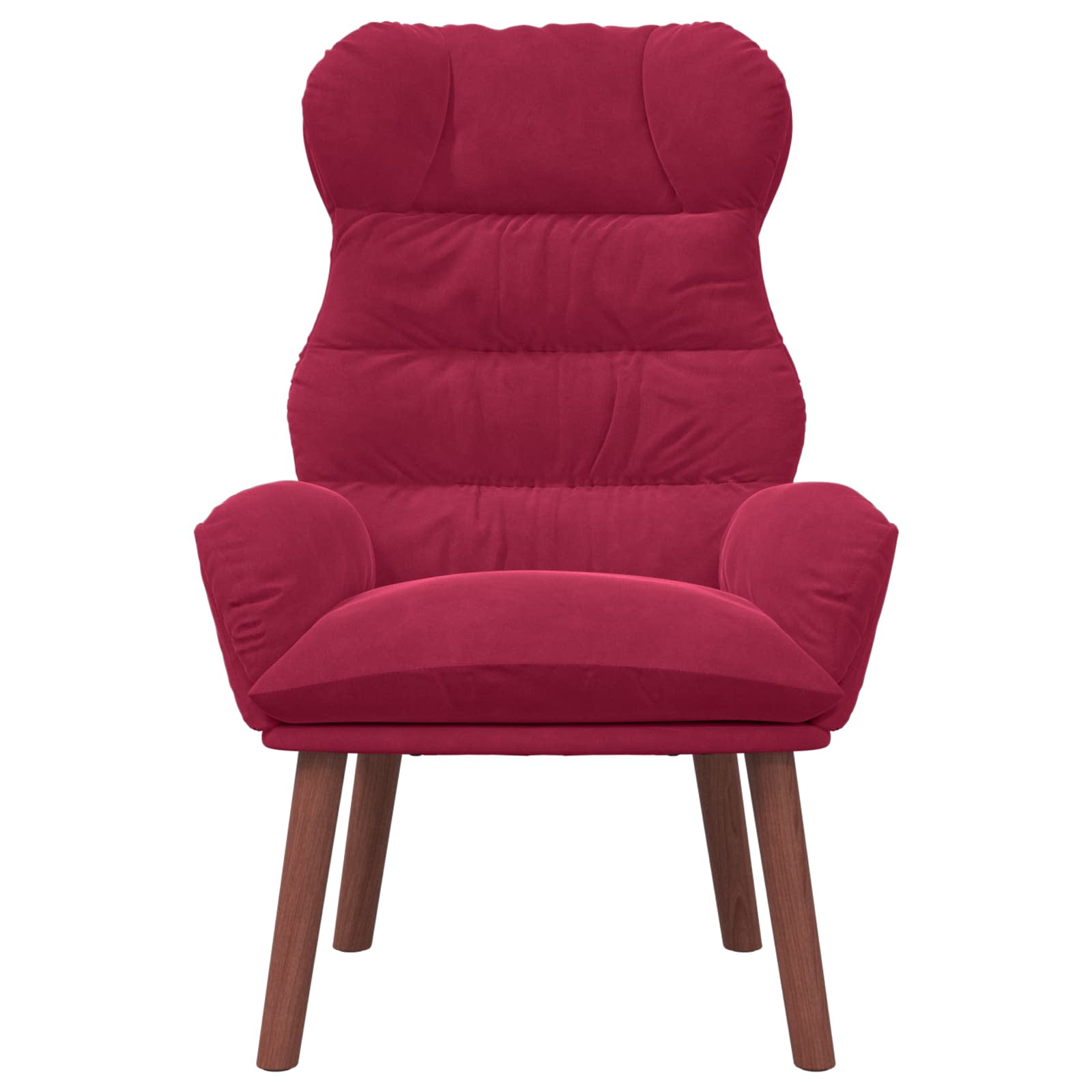 Fauteuil Wijnrood 69 x 74 x 93 cm Fluweel is nu te koop bij PeponiXL, paradijselijk wonen!