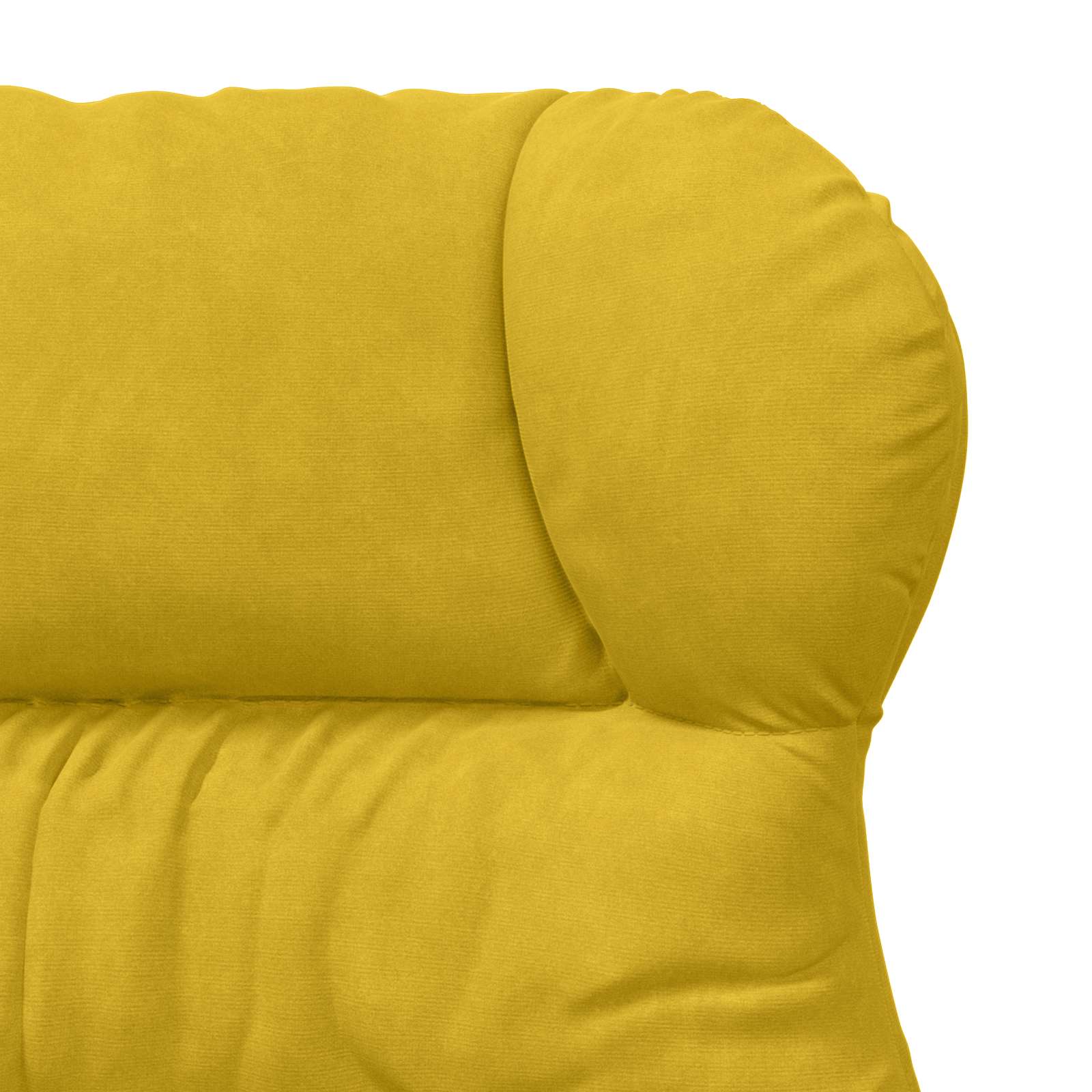 Fauteuil Geel 69 x 74 x 93 cm Fluweel is nu te koop bij PeponiXL, paradijselijk wonen!