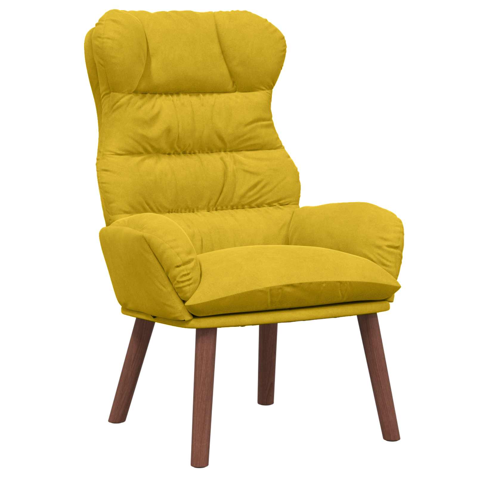 Fauteuil Geel 69 x 74 x 93 cm Fluweel is nu te koop bij PeponiXL, paradijselijk wonen!