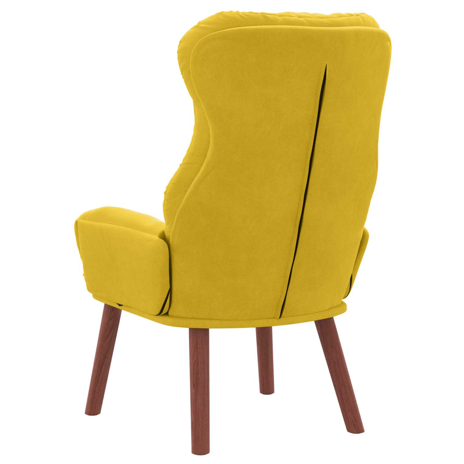 Fauteuil Geel 69 x 74 x 93 cm Fluweel is nu te koop bij PeponiXL, paradijselijk wonen!