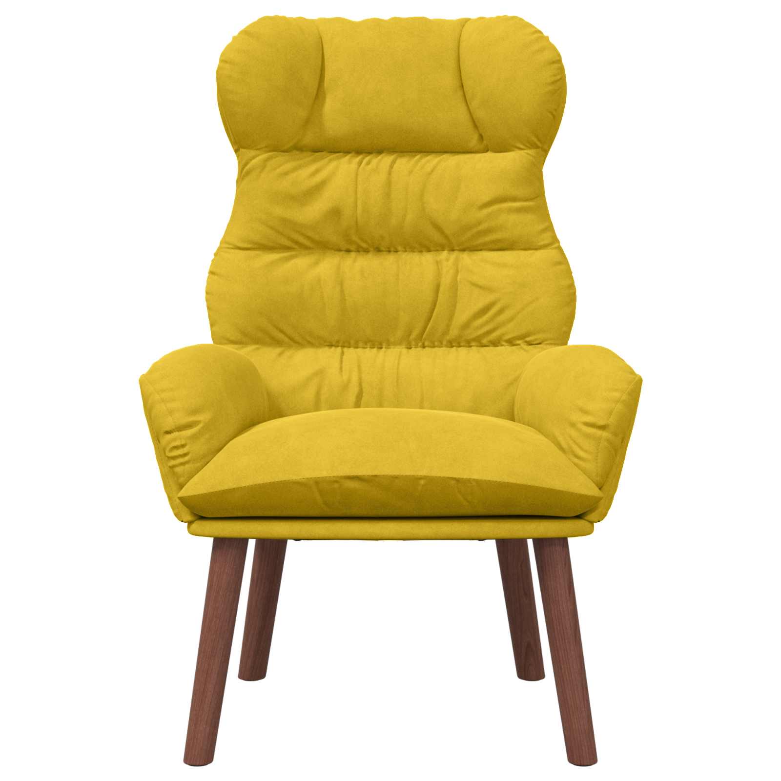 Fauteuil Geel 69 x 74 x 93 cm Fluweel is nu te koop bij PeponiXL, paradijselijk wonen!