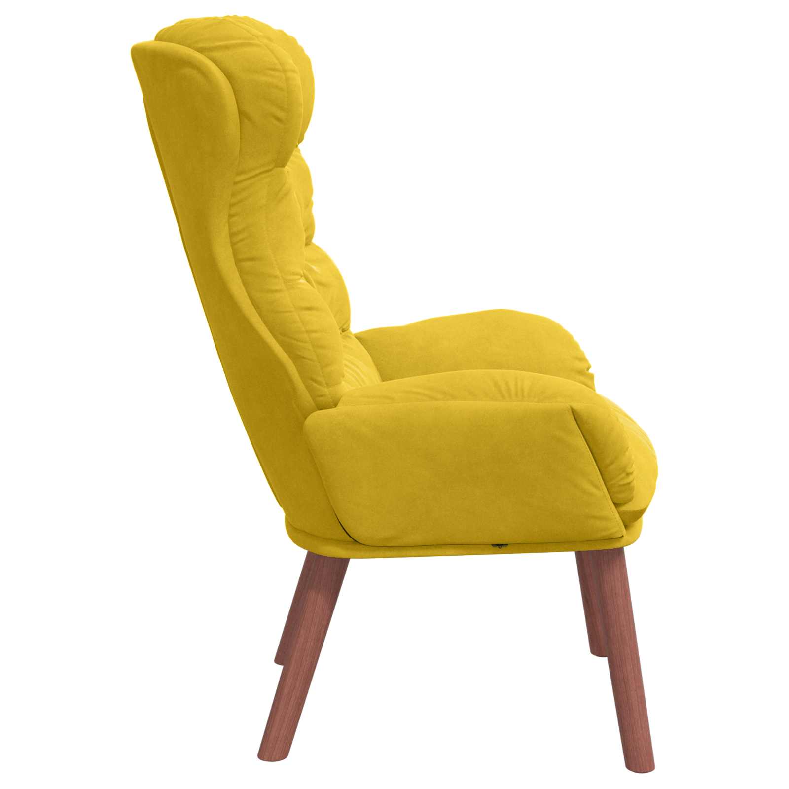 Fauteuil Geel 69 x 74 x 93 cm Fluweel is nu te koop bij PeponiXL, paradijselijk wonen!
