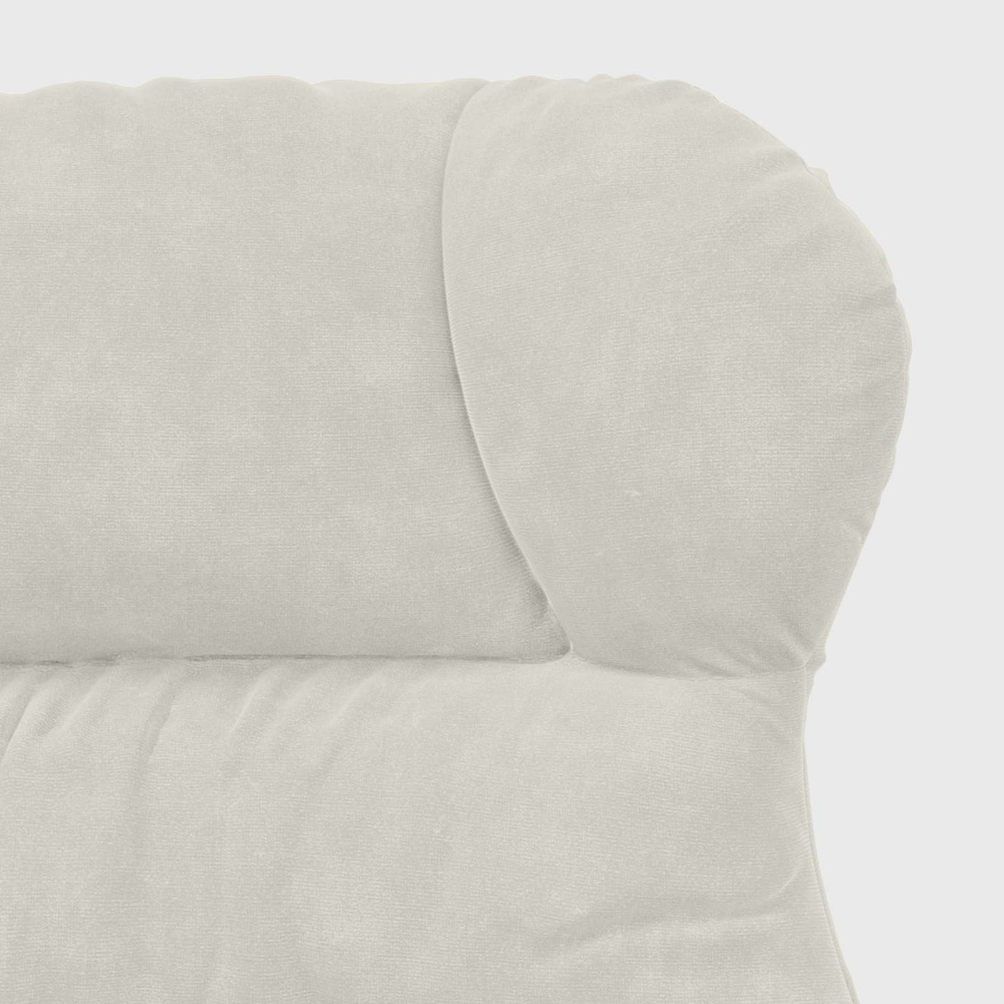 Fauteuil Crème 69 x 74 x 93 cm Fluweel is nu te koop bij PeponiXL, paradijselijk wonen!