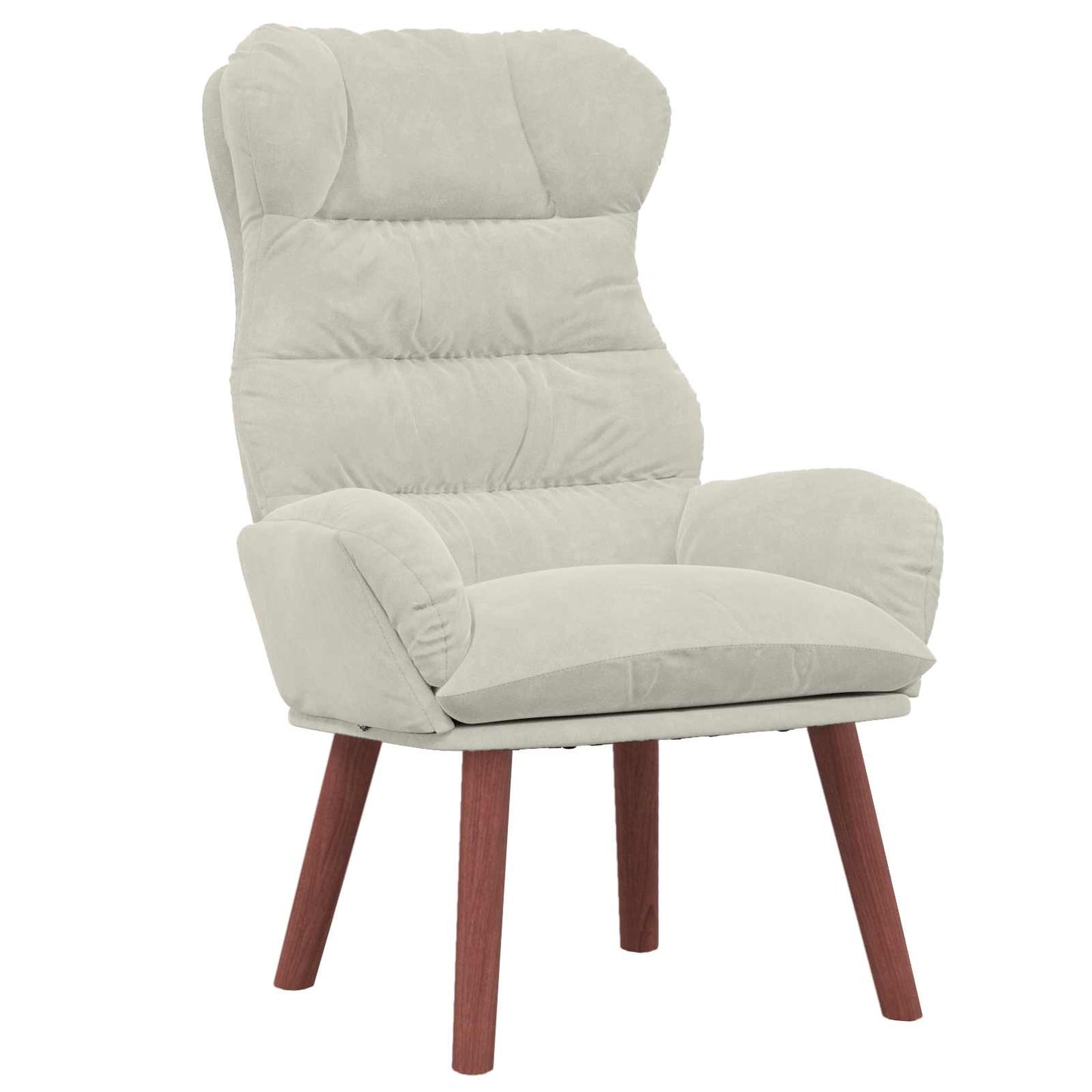 Fauteuil Crème 69 x 74 x 93 cm Fluweel is nu te koop bij PeponiXL, paradijselijk wonen!
