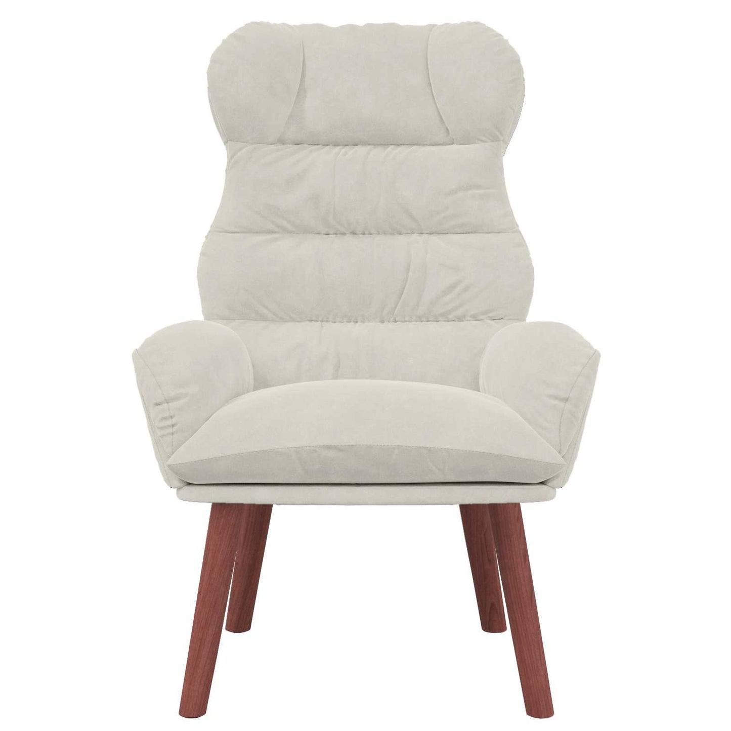 Fauteuil Crème 69 x 74 x 93 cm Fluweel is nu te koop bij PeponiXL, paradijselijk wonen!