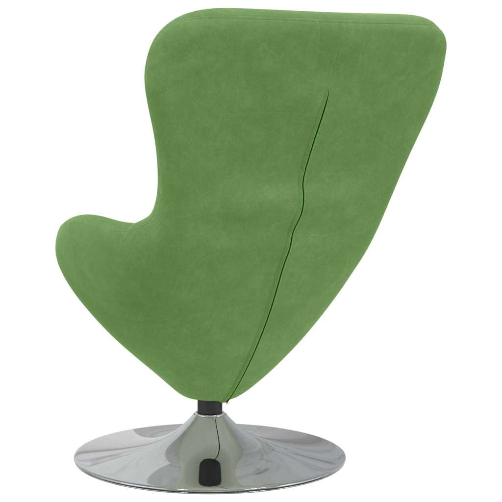 Eivormige stoel Lichtgroen Fluweel is nu te koop bij PeponiXL, paradijselijk wonen!