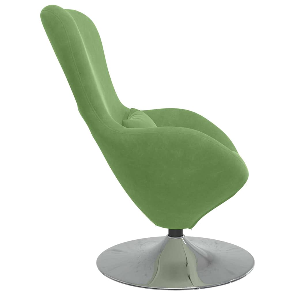Eivormige stoel Lichtgroen Fluweel is nu te koop bij PeponiXL, paradijselijk wonen!