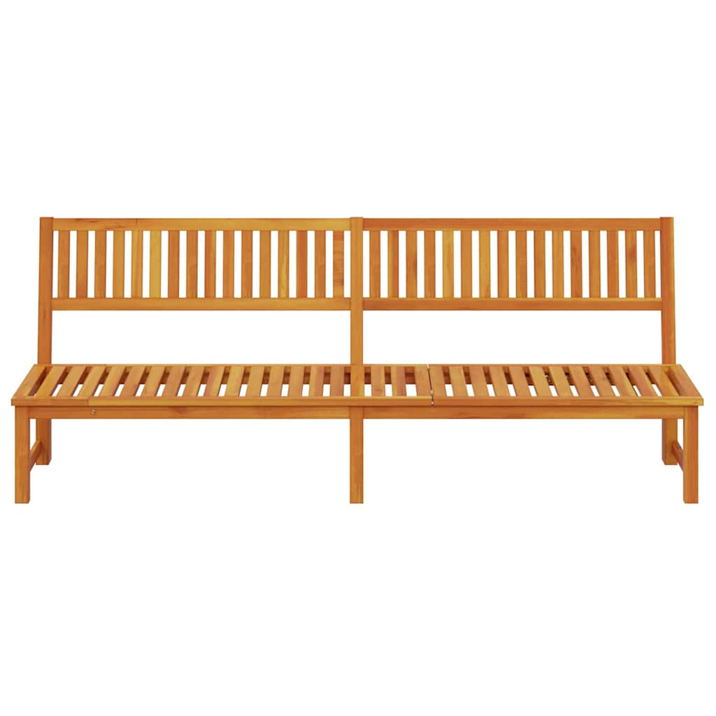 Ligstoel Bruin 200 x 57 x 75cm Massief acaciahout is nu te koop bij PeponiXL, paradijselijk wonen!