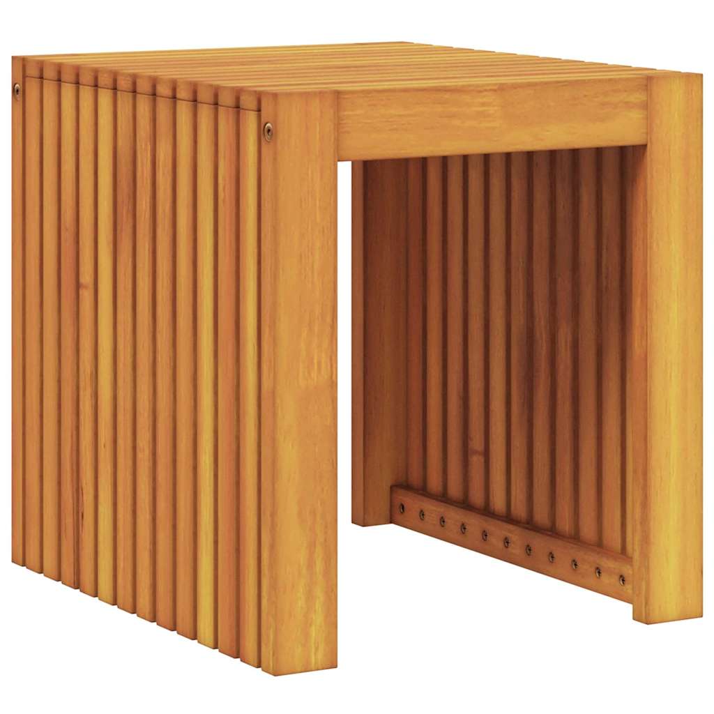 Bijzettafel Olie naturel 43 x 36 x 40 cm Massief Teakhout is nu te koop bij PeponiXL, paradijselijk wonen!