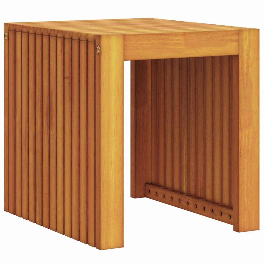 Bijzettafel Olie naturel 43 x 36 x 40 cm Massief Teakhout is nu te koop bij PeponiXL, paradijselijk wonen!