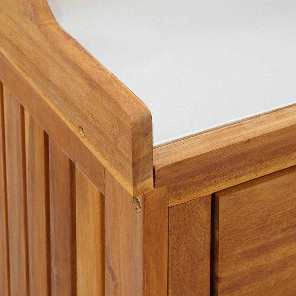 Tuinkast met lade Naturel 93 x 41,5 x 98cm Massief Acaciahout is nu te koop bij PeponiXL, paradijselijk wonen!