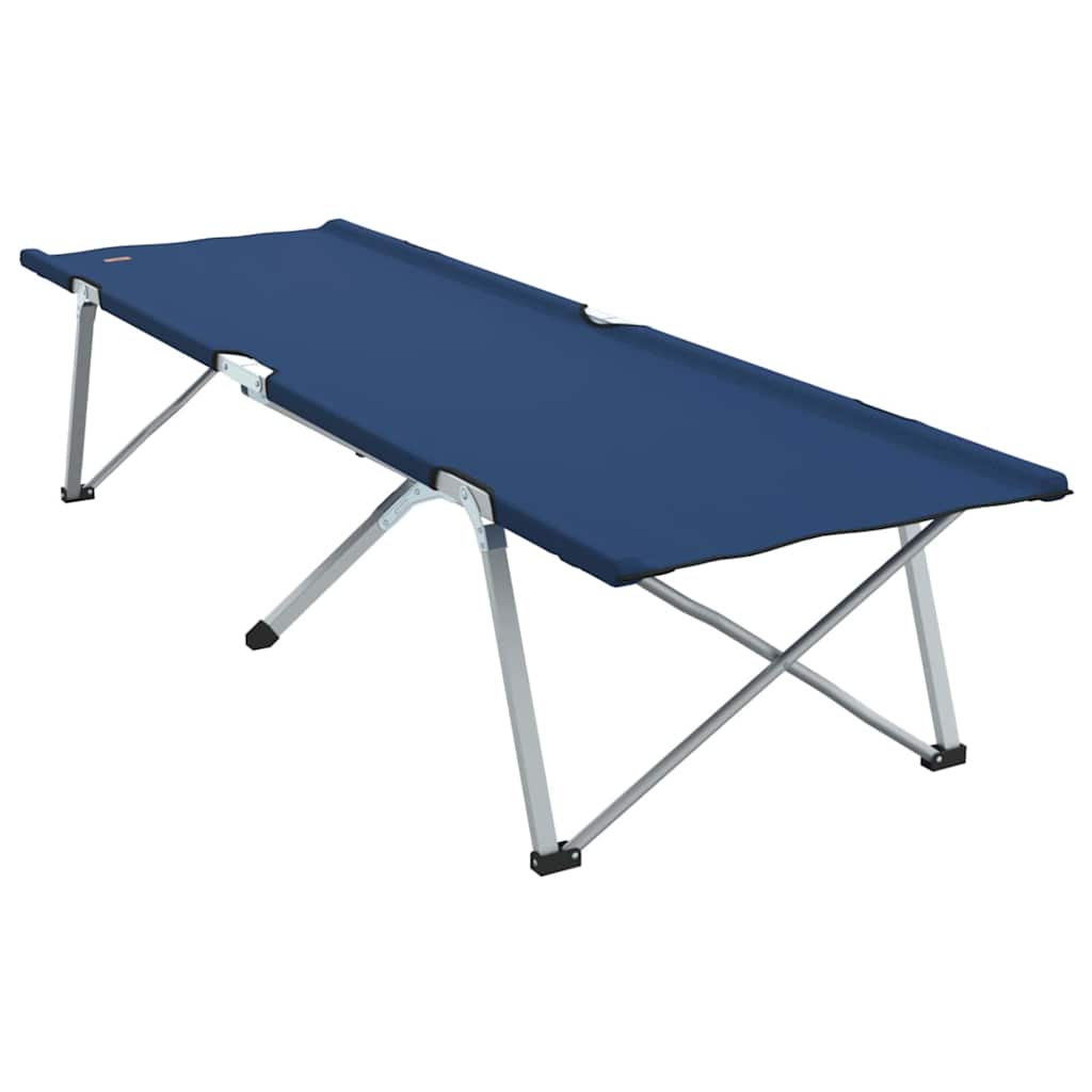 Opvouwbaar Camping Bed Blauw 194 x 62,5 x 42,5 cm is nu te koop bij PeponiXL, paradijselijk wonen!
