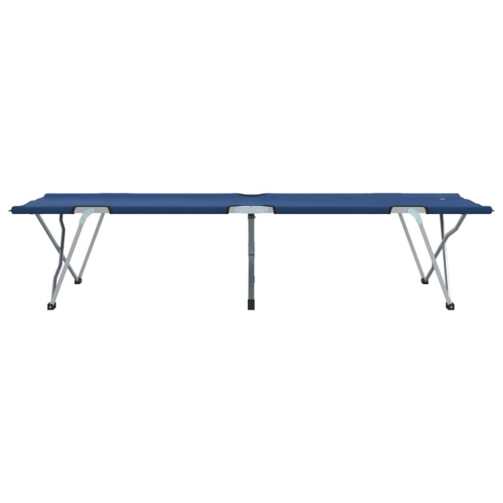 Opvouwbaar Camping Bed Blauw 194 x 62,5 x 42,5 cm is nu te koop bij PeponiXL, paradijselijk wonen!
